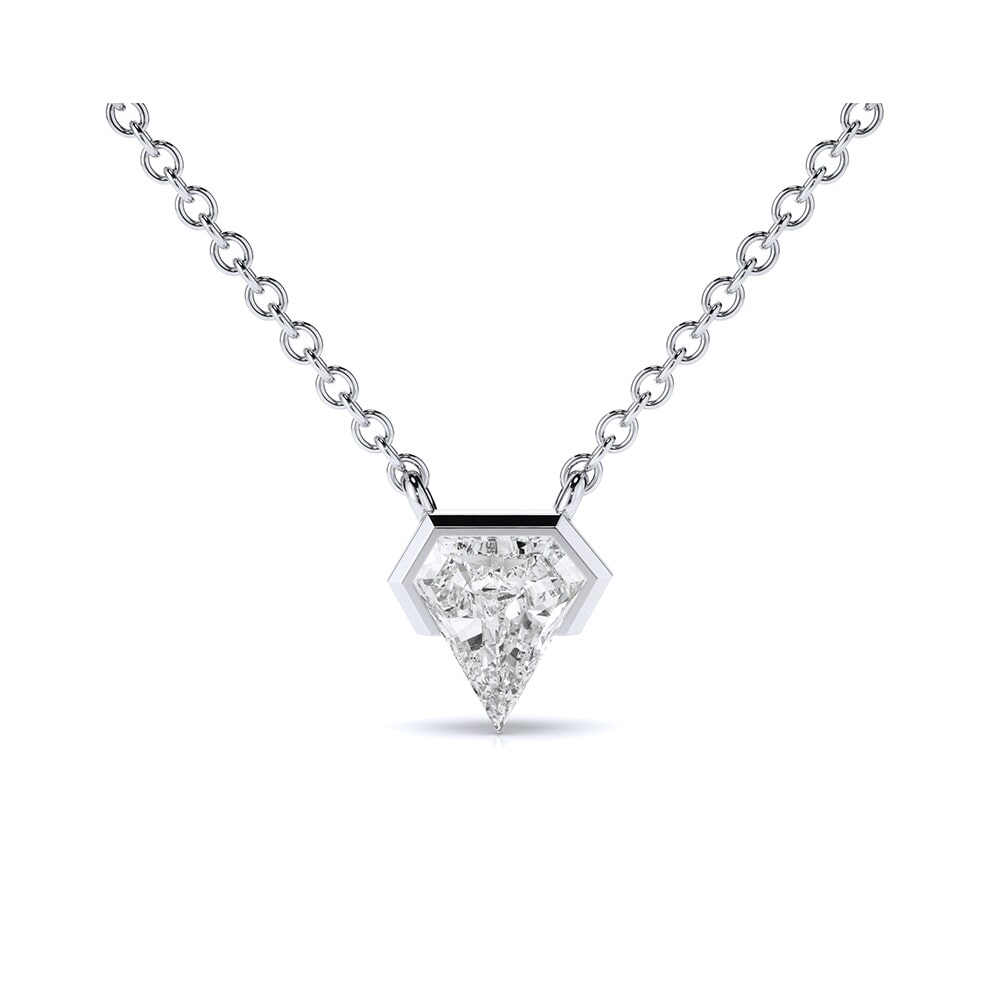 Specialty Cuts: Shield Lab Grown Diamond Pendant .75ct