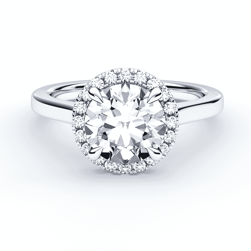 Round diamond plain band Clearance