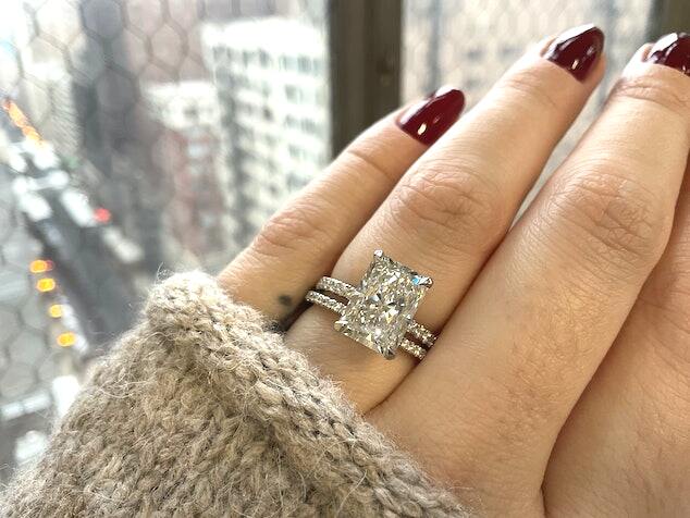 Pairing Your Wedding Band & Lab Grown Diamond Engagement Ring