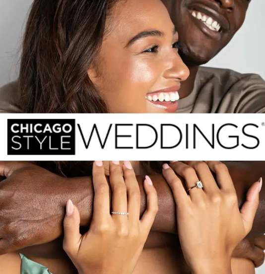 Chicago Style Weddings Features Plum Diamonds