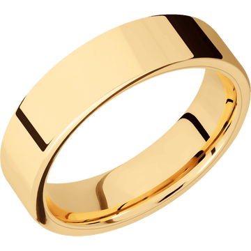 18K Yellow Gold + Polish Finish + 14K Yellow Gold