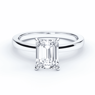 Emerald Cut Diamond Ring