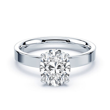 Oval Wide Solitaire