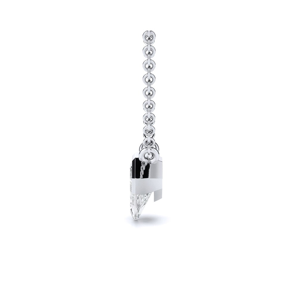 Specialty Cuts: Shield Lab Grown Diamond Pendant .75ct