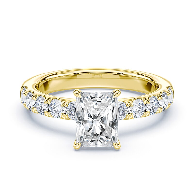 Radiant Cut Engagement Rings | Plum Diamonds