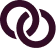 Plum Diamonds icon of two plum interlinked rings